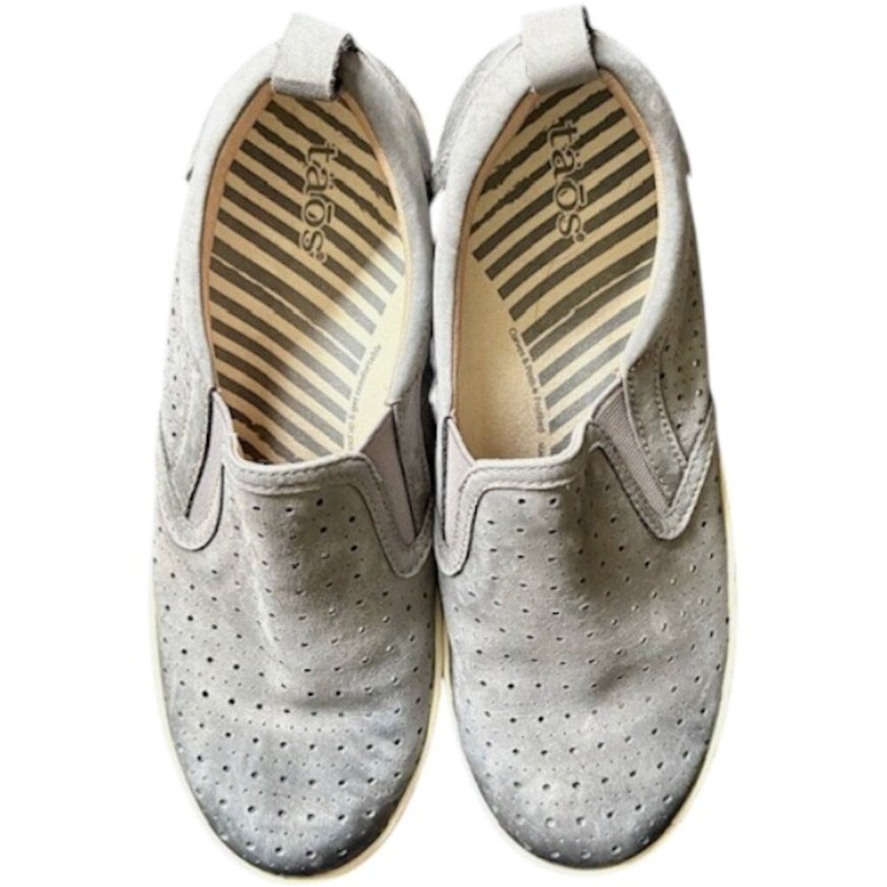 Taos Court Slip-On Perforated Sneakers - Lake Blue - 8.5 - Picture 5 of 9
